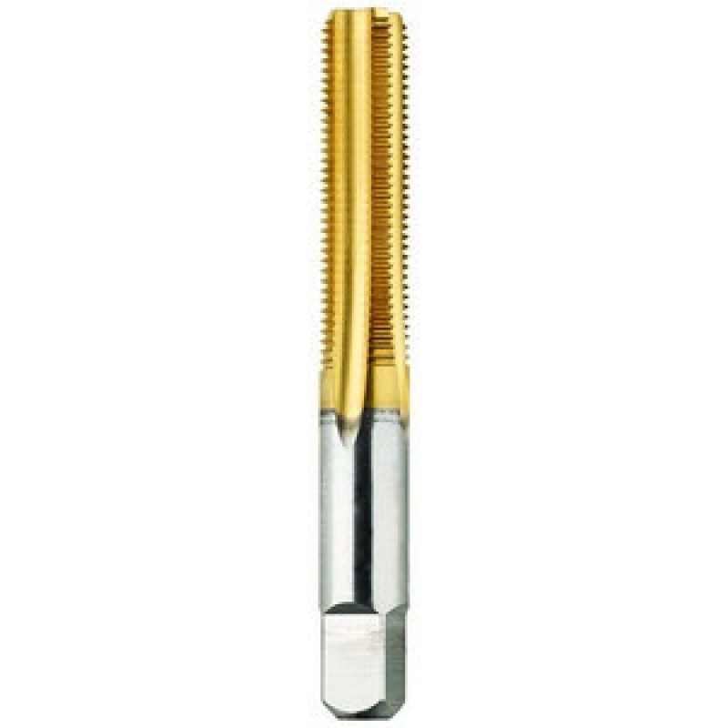1/4-20 Bottom H3 Hand Tap 4 Flutes High Speed Steel TiN Made In U.S.A.