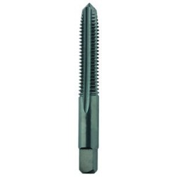 1/4-20 Plug H3 Cast Iron Hand Tap 4 Flutes High Speed Steel Black Made In U.S.A.