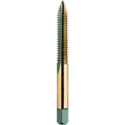 1/4-20 Plug H3 Spiral Point 2 Flutes High Speed Steel Black & Gold Made In U.S.A.