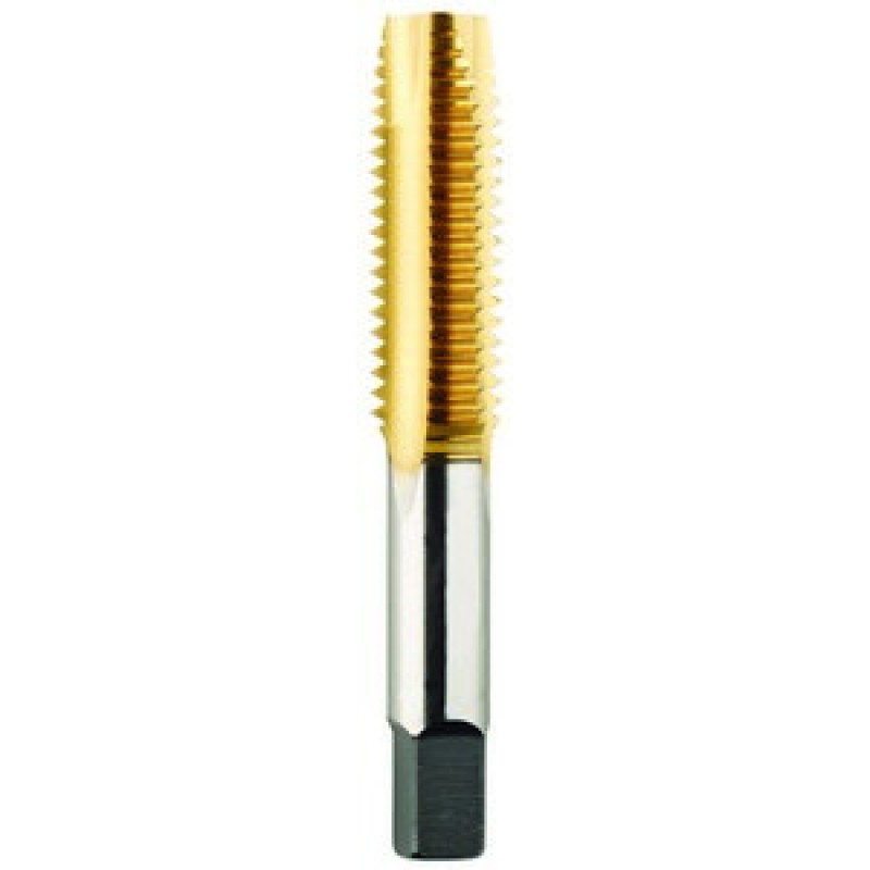 M18 x 2.50 Plug D7 Spiral Point 3 Flutes High Speed Steel TiN Made In U.S.A.