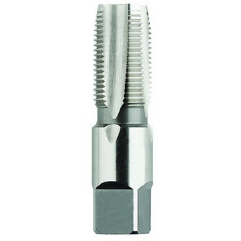 1/2-14 NPS-Pipe Straight 4 Flutes High Speed Steel Bright Made In U.S.A.