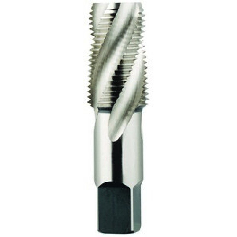 3/8-NPT-Pipe Spiral-30 Degree 4 Flutes High Speed Steel Bright Made In U.S.A.