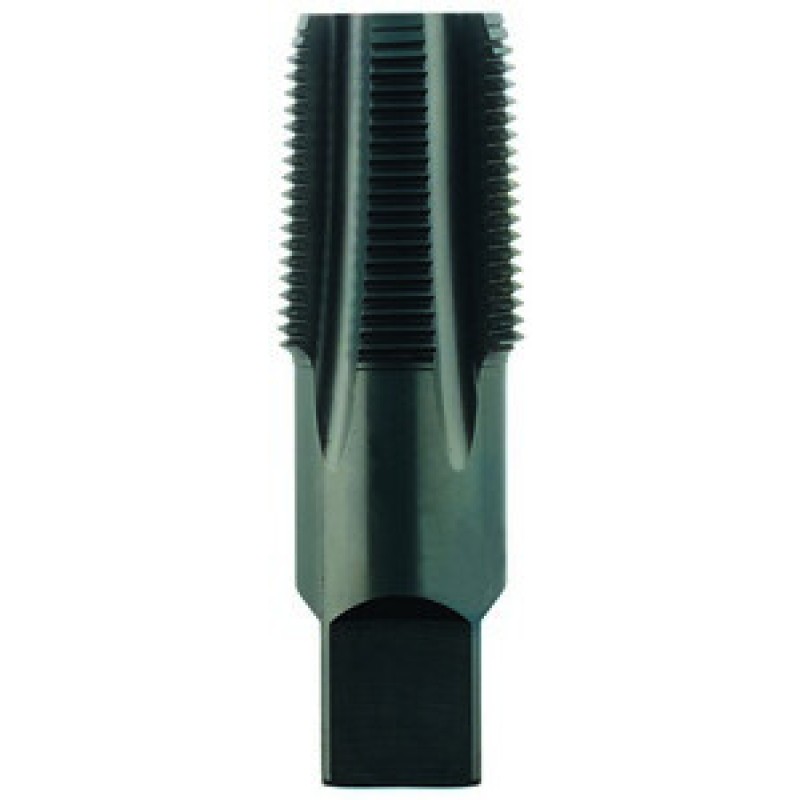 3/8-NPT-Pipe Tapered 4 Flutes High Speed Steel Black Made In U.S.A.