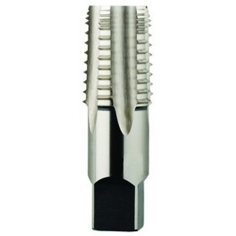 1"-11-1/2 NPTF-Pipe Tapered-Interrupted 5 Flutes High Speed Steel Bright Made In U.S.A.