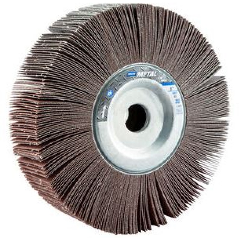Flap Wheel 8" Diameter 2" Wide With 1" Arbour Hole 80 Grit