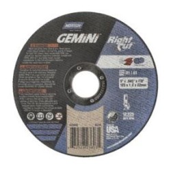 Cut Off Type 1 (Flat) 5 x .045 x 7/8 Gemini RightCut for Steel & Stainless Steel