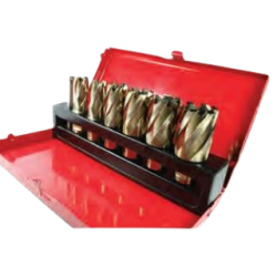 7 Piece Annular Cutter Set 1" Long Gold Series