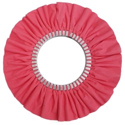 Airway Buffing Wheel - 16 Ply - Red - 12" X 5"