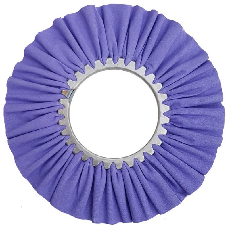 Airway Buffing Wheel - 16 Ply - Purple - 12" X 5"