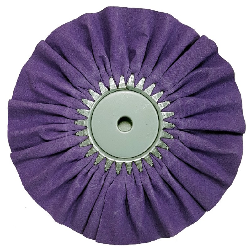 Airway Buffing Wheel - 16 Ply - Purple - 10" X 3" X 5/8"
