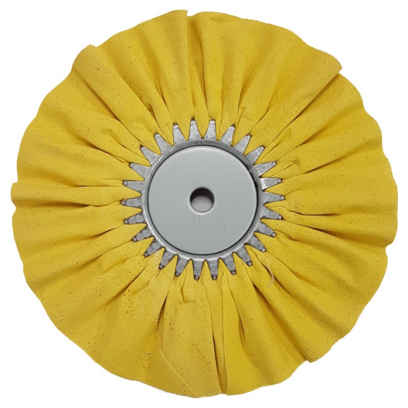 Airway Buffing Wheel - 16 Ply - Yellow - 10" X 3" X 5/8"