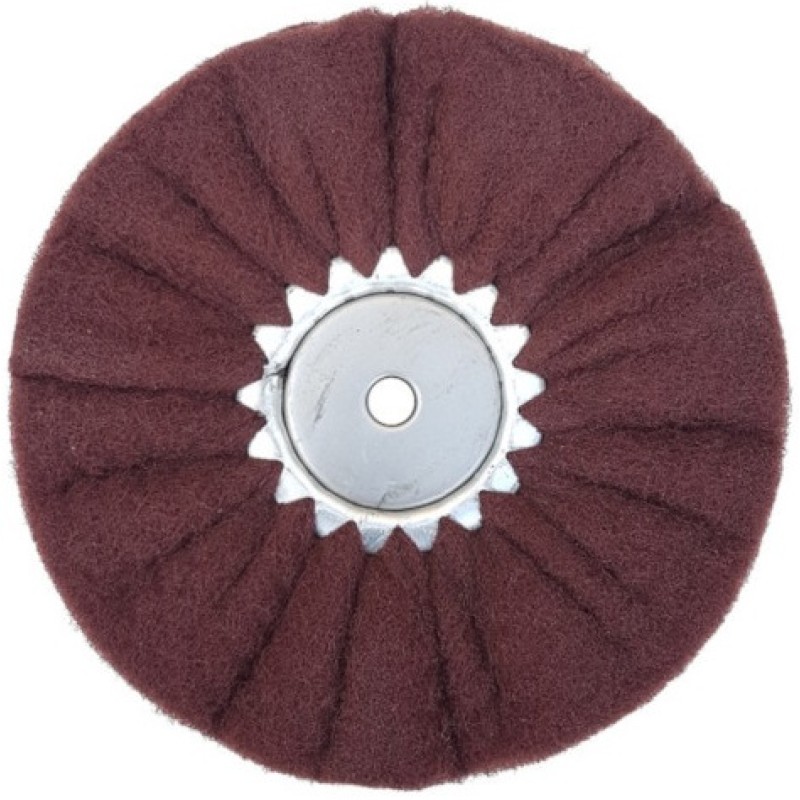 4 Ply Bright-Tex Abrasive Wheel - 10" X 3" X 5/8"