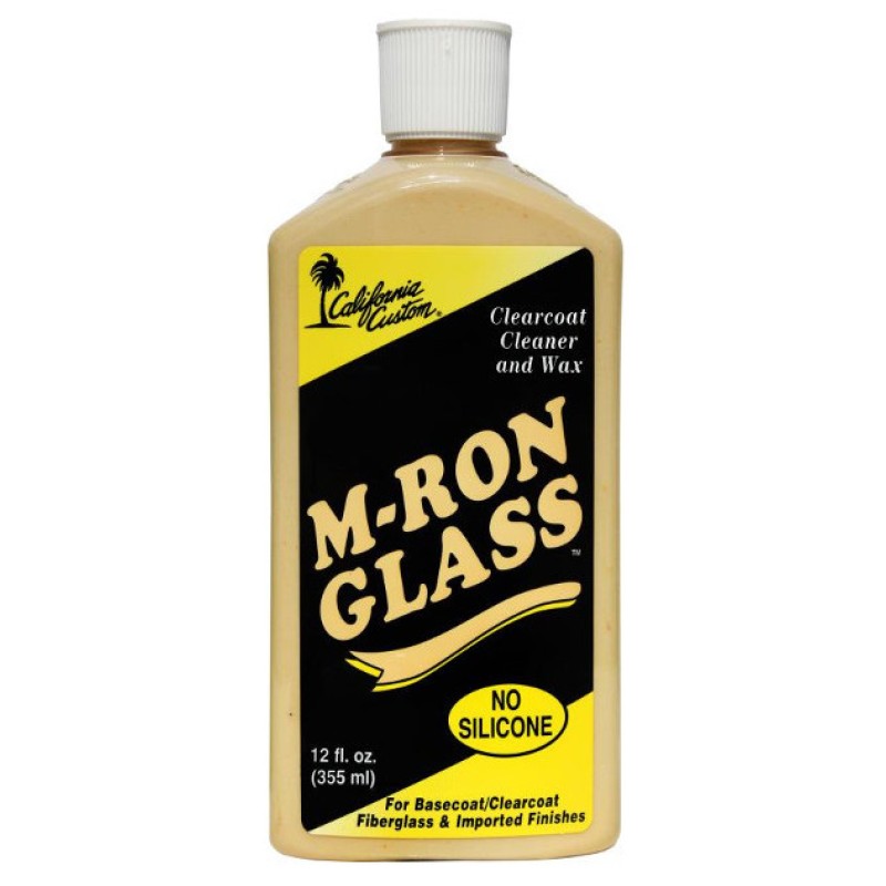 California Custom M-Ron Glass 12oz Bottle