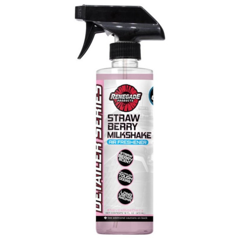 Renegade Detailer Strawberry Milkshake Air Freshener 16oz Bottle