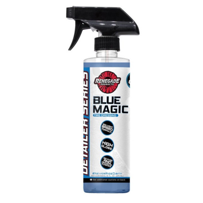 Renegade Detailer Blue Magic Tire Dressing 16oz Bottle