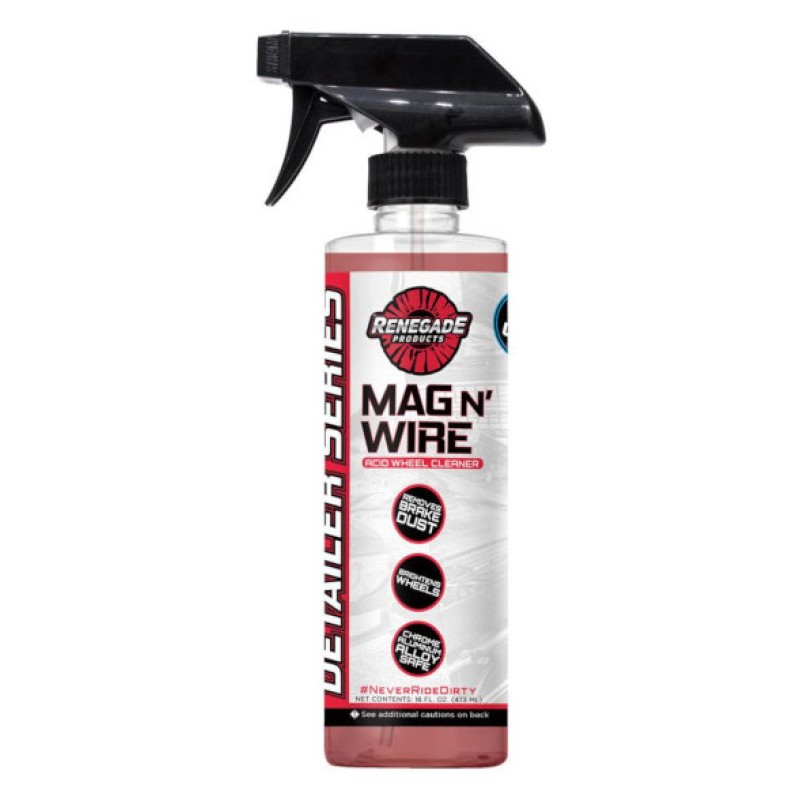 Renegade Detailer Mag N' Wire Acid Wheel Cleaner 16oz Bottle