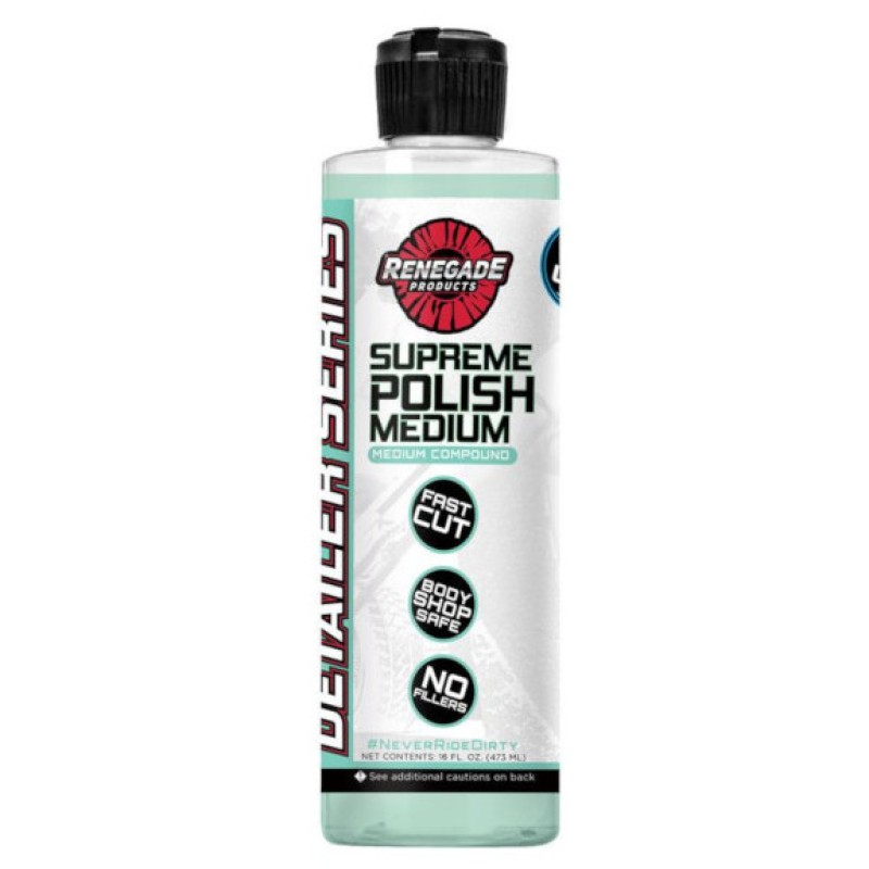 Renegade Detailer Supreme Polish Medium 16oz Bottle