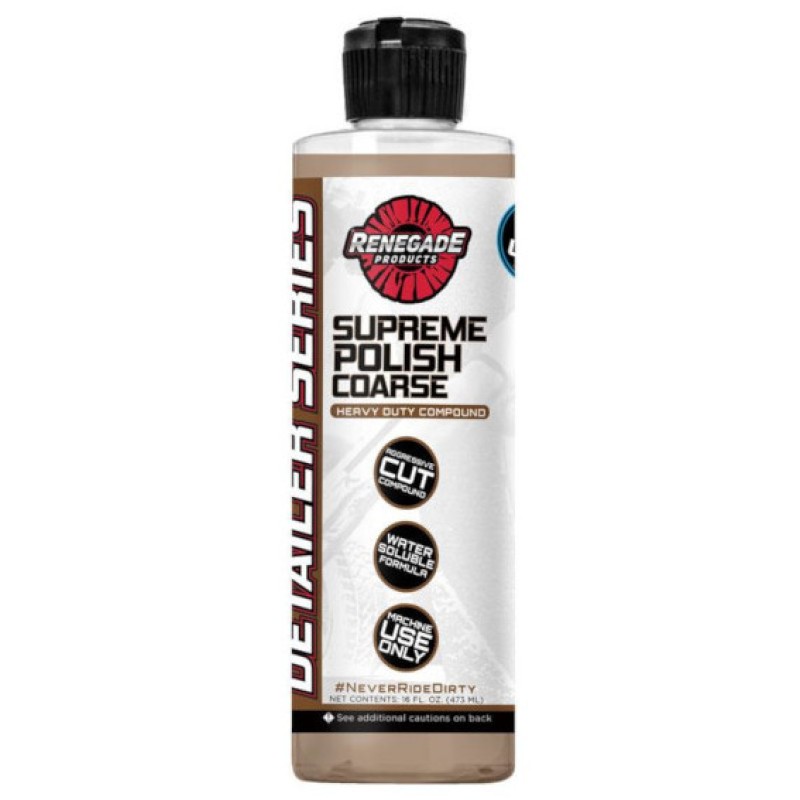 Renegade Detailer Supreme Polish Coarse 16oz Bottle