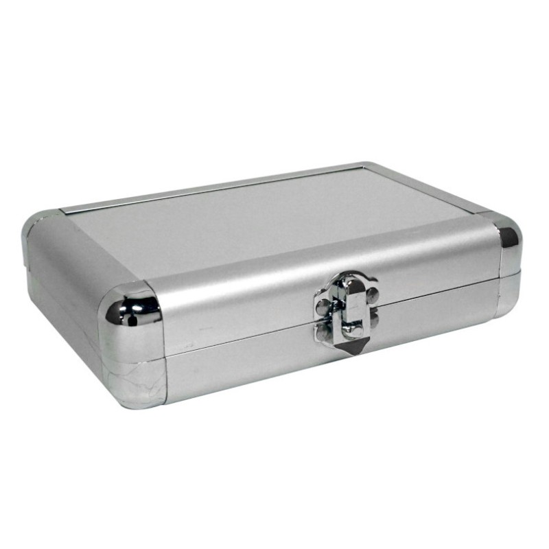 Empty Aluminum Case for Carbide Burrs Holds 8 Burrs