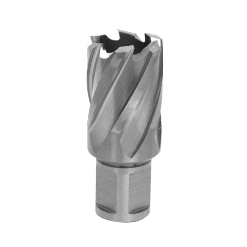 Original HSS Annular Cutter - Weldon Shank - M2 Steel - 1/2" Diameter x 2" Cut Length