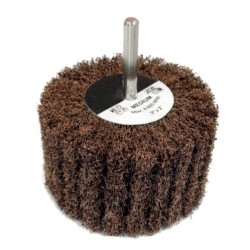 Original Non-Woven Flap Wheel - 1" x 1" - 1/4" Shank - Coarse