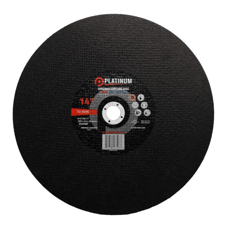 Original Stationary Saw Wheel - Type 1 - Steel/SS - AS36PBF - 12" x 3/32" x 1" - 5,100 rpm