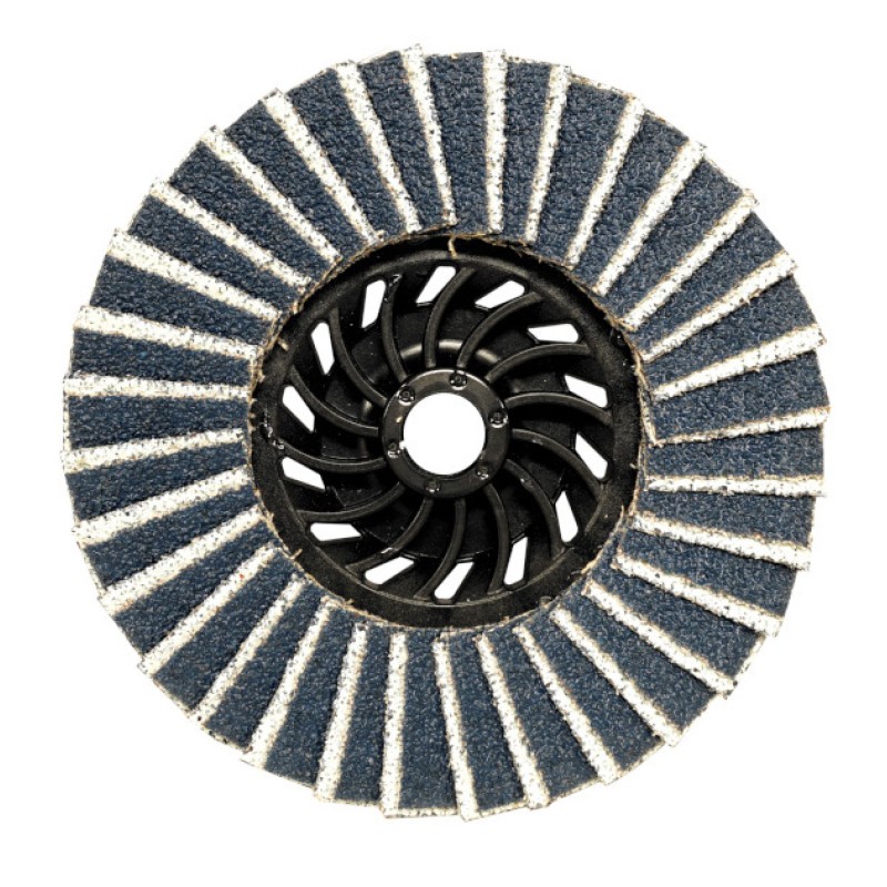 Razor-Ace Flap Disc - Type 27 - Aluminum - ZA - 4-1/2" x 5/8"-11 - 60 Grit - 13,300 rpm