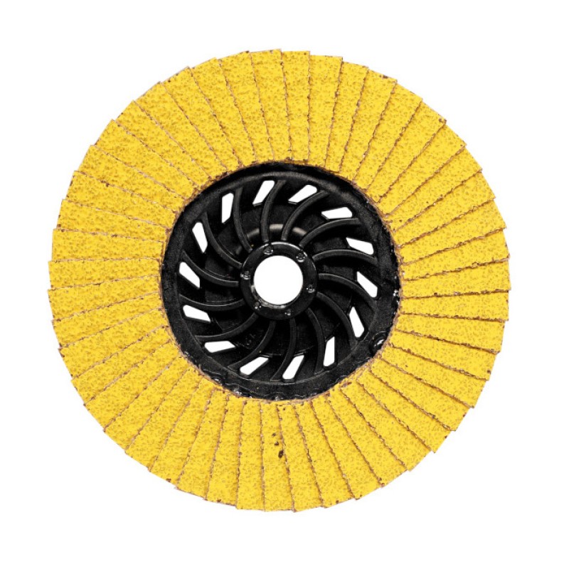 Razor-Flap C3 Disc - Type 27 - Steel/SS/ALU - Ceramic - 5" x 5/8"-11 - 60 Grit - 12,250 rpm