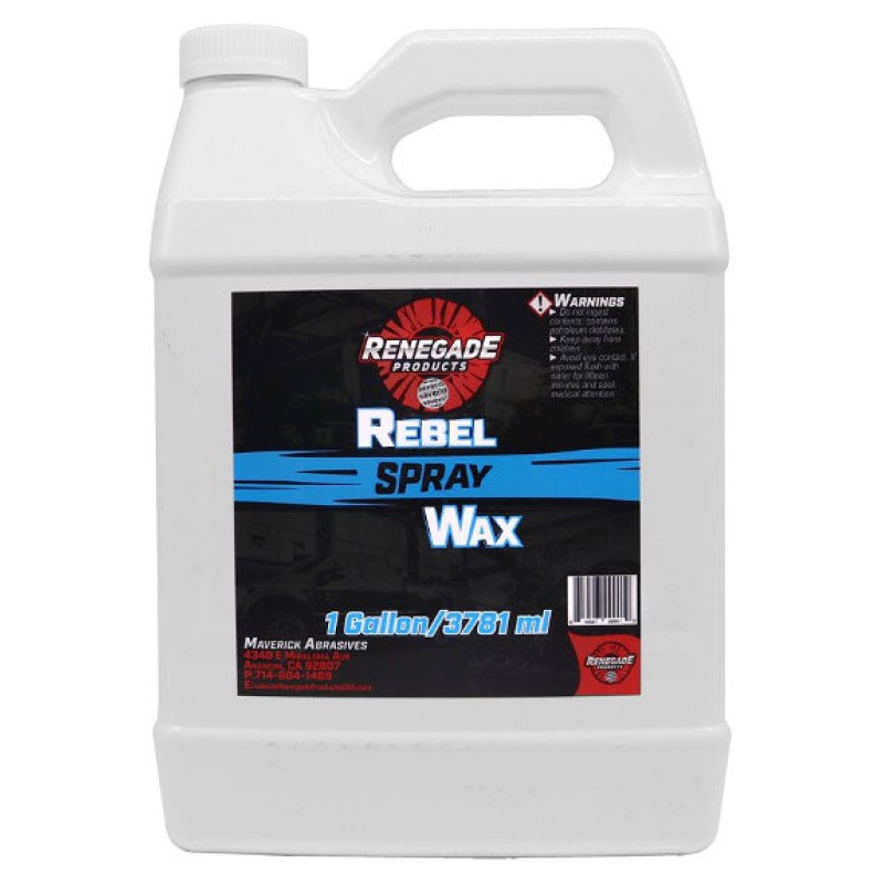Rebel Spray Wax 1 Gallon Bottle