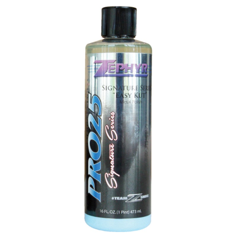 Zephyr Pro-25 Easy-Kut Metal Polish 16oz Bottle