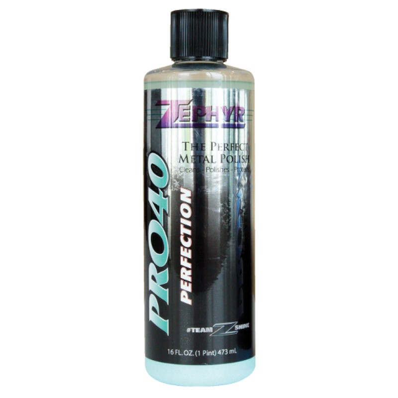 Zephyr Pro-40 Perfection Metal Polish 32oz Bottle