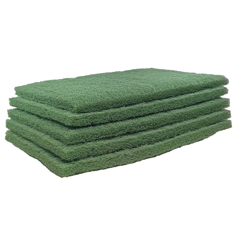 Floor Polishing Pads 12" Wide x 18" Long Green