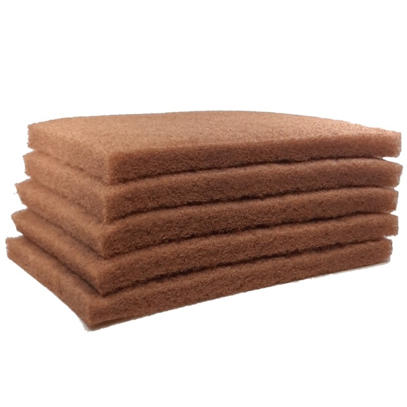 Floor Polishing Pads 12" Wide x 18" Long Tan
