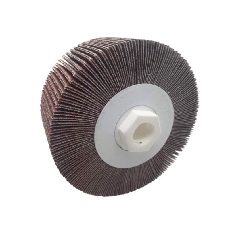 Abrasive Flap Roll 4-1/4" Diameter x 2" Long 60gr