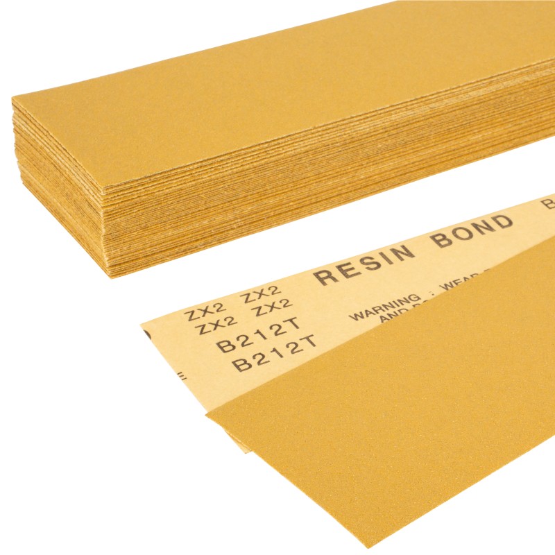 Strips 4-1/2" Wide x 30" Long Aluminum Oxide 320 Grit Velcro Backed