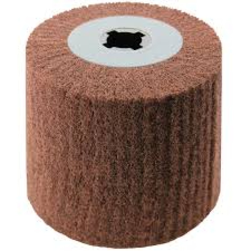 Nonwoven Finishing Flap Roll 4-1/4" Diameter x 2" Long Coarse