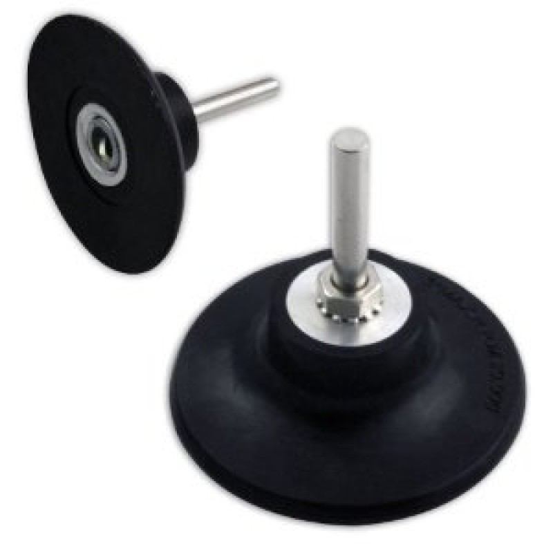 Roloc Back Up Pad Mech Lock R Type 3" Diameter 1/4" Shank