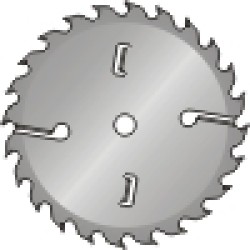 Dimar Nova 10" X 18+2 Tooth FTG Multi Rip 70mm bore with 20mmx5mm keyways