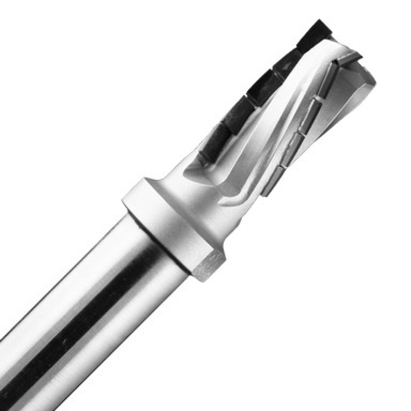 PCD Compression Spiral Router Bit 1/2" Diameter 1" Cutting Edge 3 Flute 3" Long 1/2" Shank RH