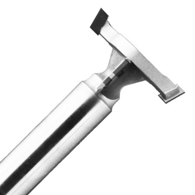 PCD T-Slot Router Bit 1-3/80" Diameter 2-3/8" Long 2+1 Wing 1/2" Shank RH