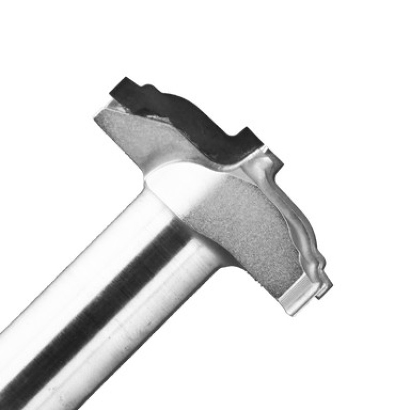 PCD Door Trim Router Bit 1.9880" Diameter 2 Wing 3/4" Shank RH