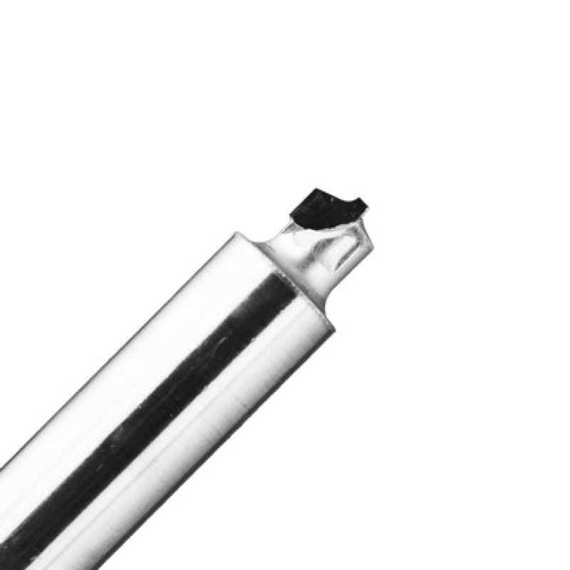 PCD Door Trim Router Bit 12mm Diameter 2-3/4" Long 1 Wing 2mm Radius 3/4" RH
