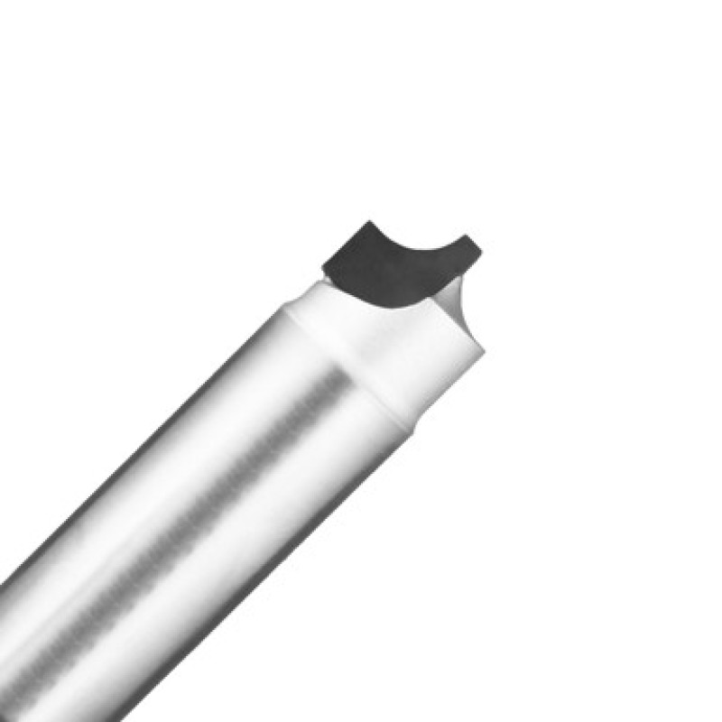 PCD Door Trim Router Bit 19mm Diameter 2.625" Long 1 Wing 6.1mm Radius 3/4" RH