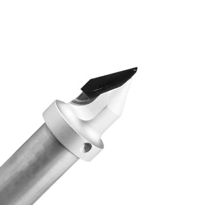 PCD Door Trim Router Bit 18mm Diameter 3" Long 1 Wing 60&deg; 3/4" RH