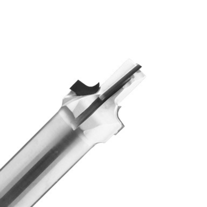 PCD Door Trim Router Bit 25mm Diameter 3-1/8" Long 2+2 Wing 3mm Radius 3/4" RH