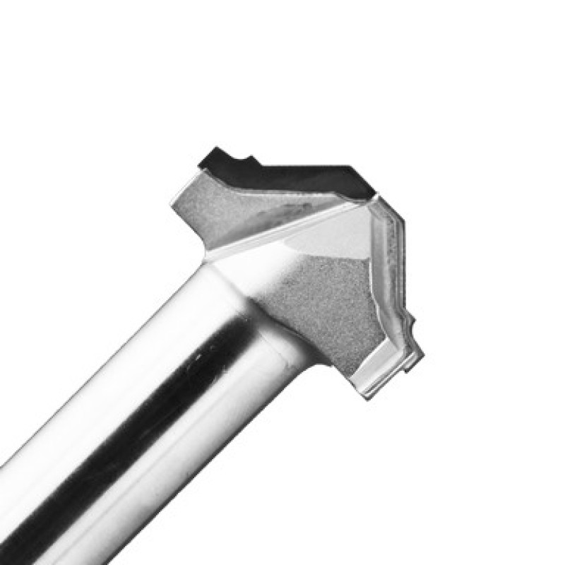 PCD Raised Panel Router Bit 38mm Diameter 2-3/4" Long 2 Wing Radius 3/4" RH