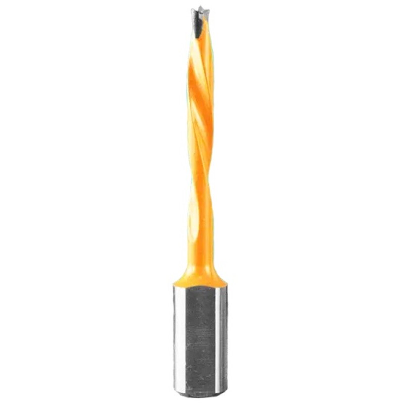Brad Point Dowel Drill Bit 15mm Diameter 41mm Cutting Edge 70mm Long 2 Flute 10mm Shank LH Proline Series