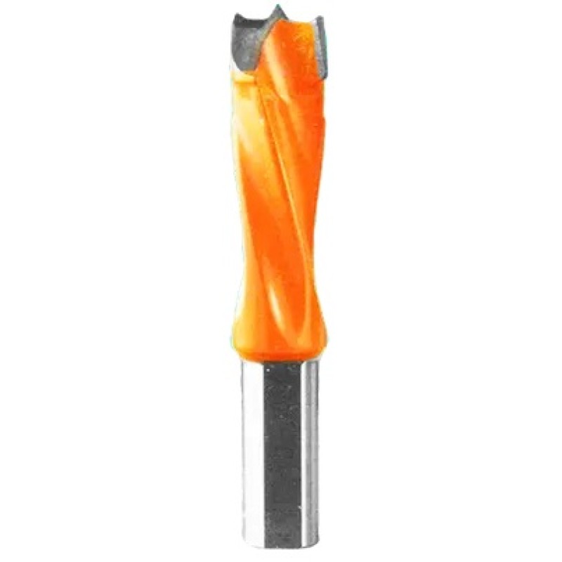 Brad Point Dowel Drill Bit 5mm Diameter 37mm Cutting Edge 2 Flute 57mm Long 10mm Shank LH Industrial Series