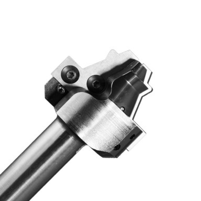 Insert Lock Mitre Router Bit 2" Diameter 2 Wing 3-3/4" Long 3/4" Shank RH