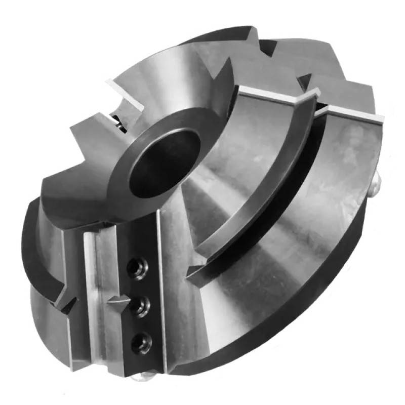 Lock Mitre Cutter 160mm Diameter 3 Wing 0.305" Depth of Cut 1-1/4" Bore